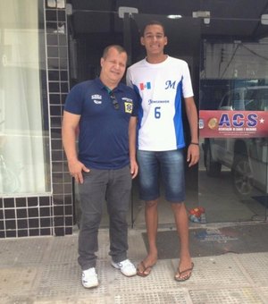 Atleta alagoano recebe convite para jogar em São Paulo