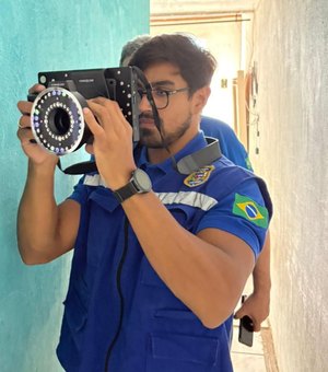 Polícia Científica estreia tecnologia ForensScope em perícia de duplo homicídio