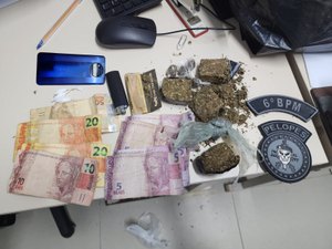 Jovem é preso com drogas na mochila em Maragogi