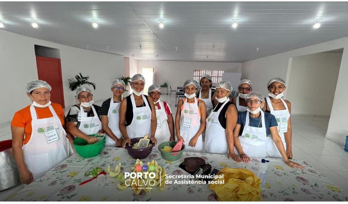 Prefeitura de Porto Calvo e Senar promovem curso para mulheres