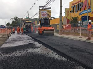 Ampliação da Durval de Góes Monteiro tem mais um trecho sendo concluído