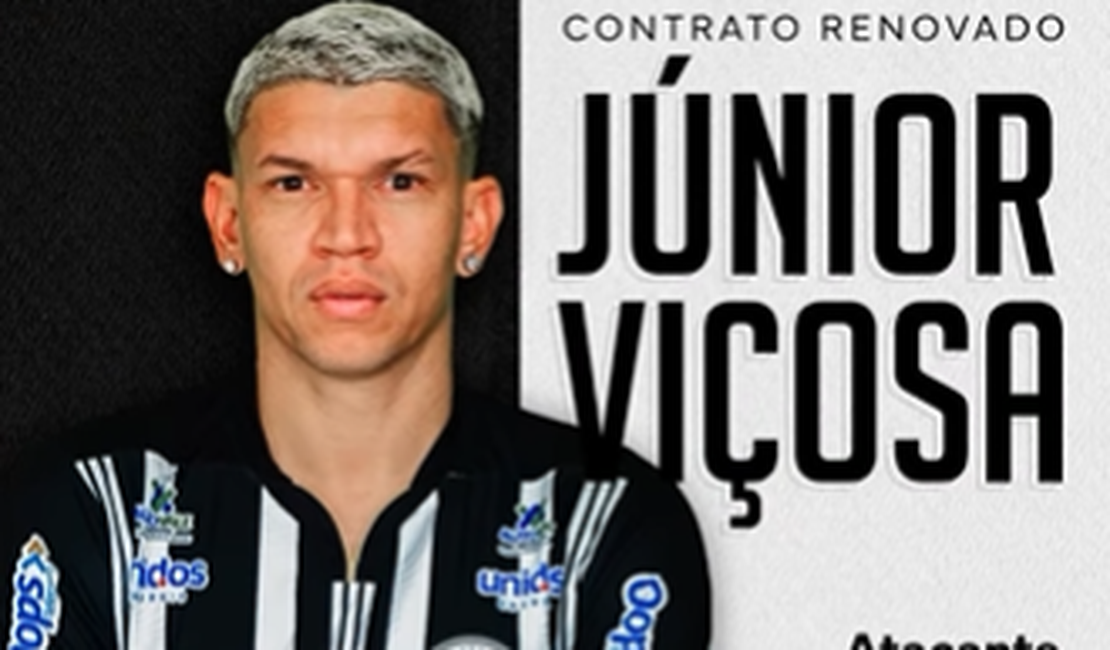 Diretoria do ASA anuncia renovação de contrato de Júnior Viçosa para o Brasileiro