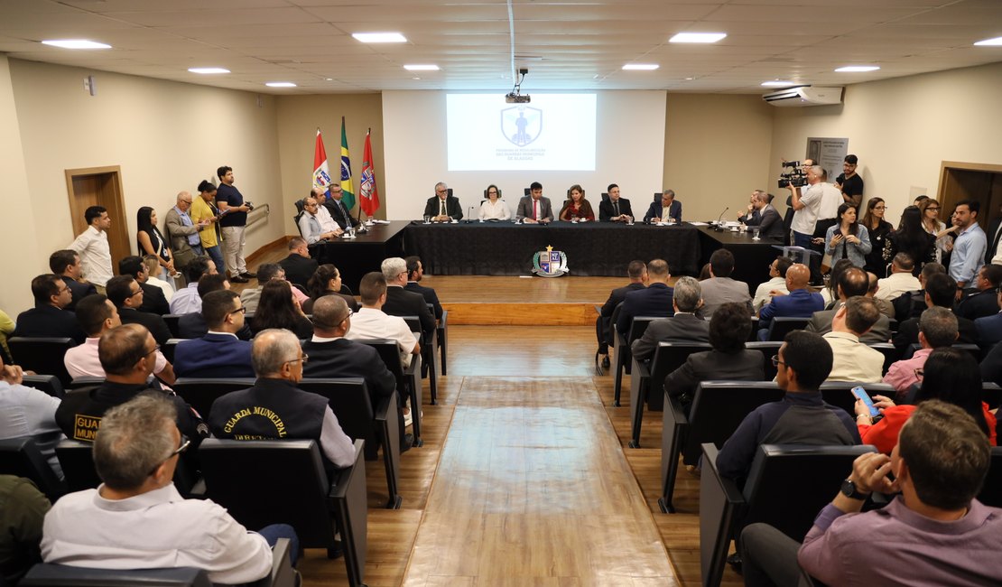 Ministério Público de Alagoas reúne gestores e debate regularização das Guardas Civis Municipais