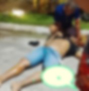 Motociclista fica ferido ao bater contra placa e cair do veículo na cidade de São Miguel dos Milagres