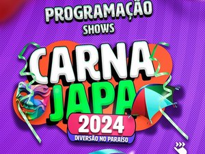 Carnaval de Japaratinga terá shows de Kuarto de Empregada e Juninho Love