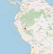 Terremoto é registrado perto da fronteira entre Peru e Brasil