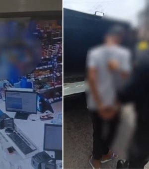 Grupo que invadia farmácias em Maceió é preso e R$ 3 mil em material recuperado