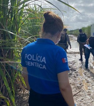 Polícia Científica encontra joias em ossada humana em Teotônio