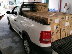 Sesau entrega 40 mil EPIs à Maternidade Santa Mônica