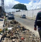 Casal é notificada por descarte irregular de resíduos em Maceió