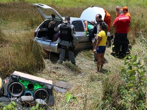 Acidente na rodovia AL 101 Norte deixa duas pessoas feridas em Maragogi