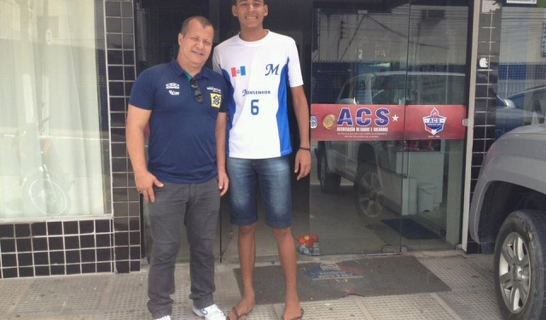 Atleta alagoano recebe convite para jogar em São Paulo