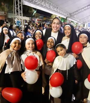 Gabi Gonçalves celebra o Dia da Padroeira de Rio Largo com fé, tradição e compromisso com a cultura local