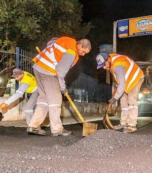 Asfalto novo: ruas e avenidas de Arapiraca recebem mais 5,5 km de recapeamento asfáltico