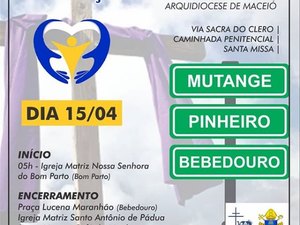 Arquidiocese realiza Abraço Solidário nos bairros do Pinheiro, Mutange e Bebedouro