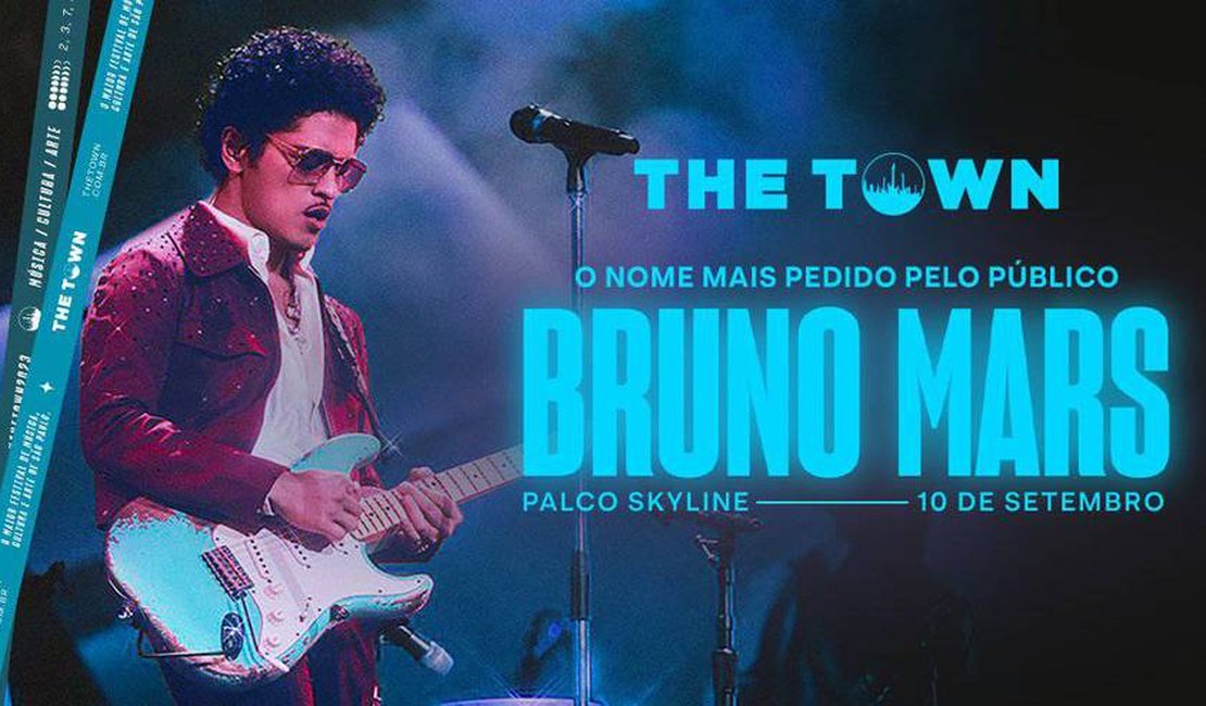 The Town anuncia Bruno Mars como headliner de sua primeira edição