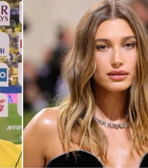 Semelhança entre Martinelli e Hailey Bieber viraliza. Compare fotos