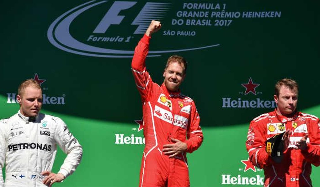 GP do Brasil: Vettel vence e Hamilton dá show em Interlagos; Massa ficou em 7º