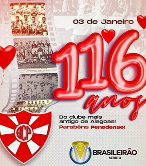 Sport Club Penedense comemora 116 anos de fundação nesta sexta (03)