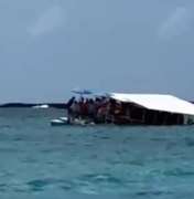 Bebê de cinco meses está entre as vítimas do naufrágio de catamarã em Maragogi