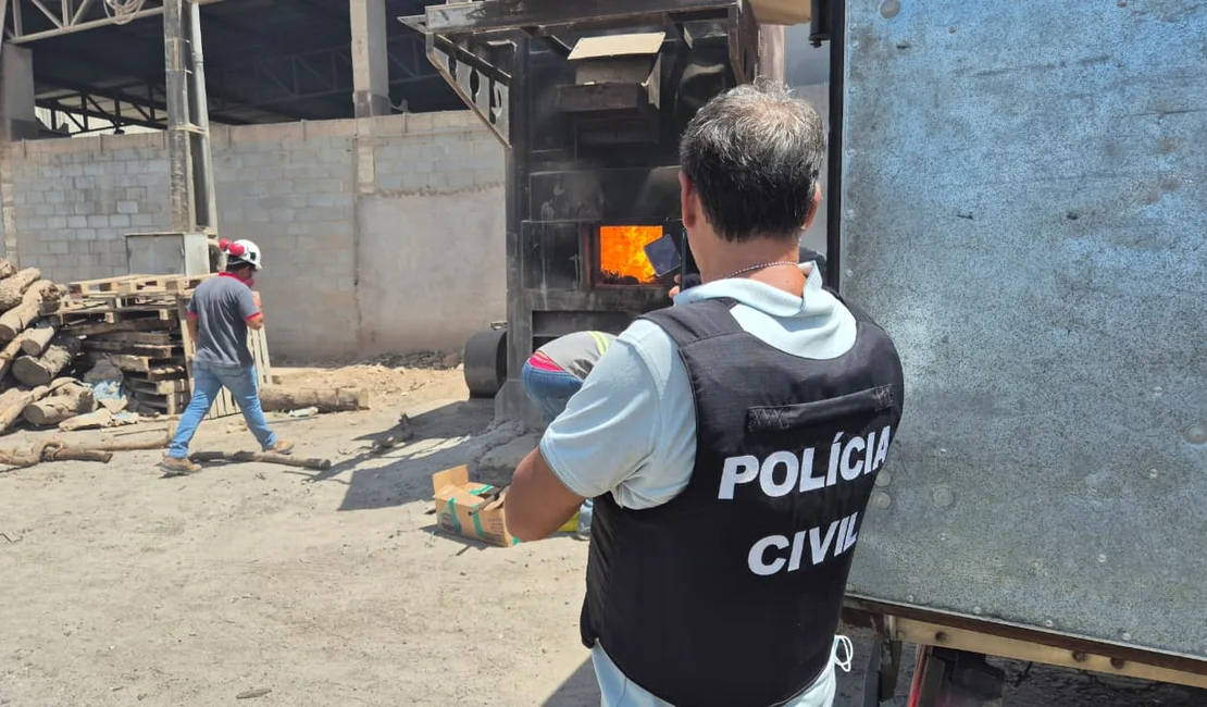 Polícia Civil incinera mais de uma tonelada de drogas apreendidas na Grande Maceió