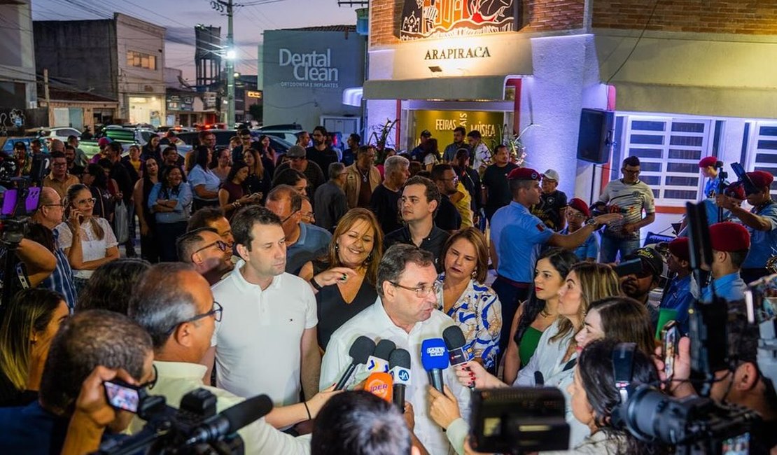 [Vídeo] Arapiraca inaugura nova Casa de Cultura com biblioteca e sede da Secretaria de Cultura, Esporte e Juventude