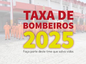 Primeira remessa de boletos físicos da Taxa de Bombeiros vence no próximo dia 30