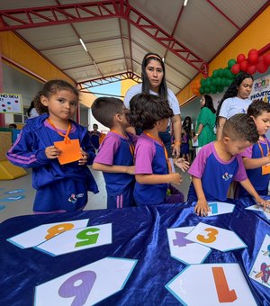Creche CRIA promove Circuito Matemático com jogos e participação das famílias