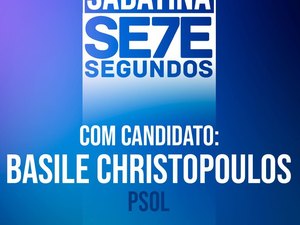 Basile Christopoulus, do PSOL, é sabatinado pelo 7Segundos; confira