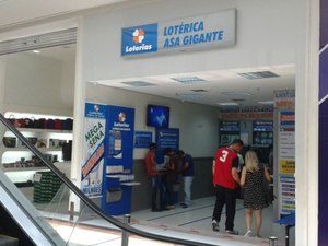 Apesar da greve dos bancários completar doze dias, lotéricas não estão lotadas
