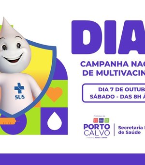 Porto Calvo realiza campanha de vacinação e atualização de cadernetas