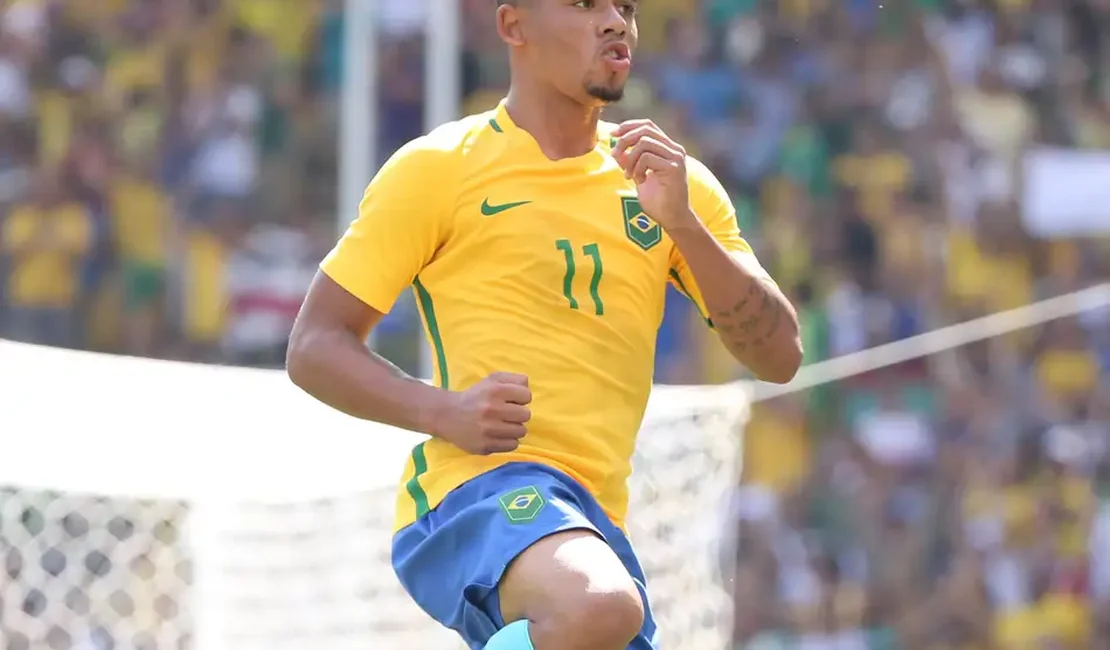 Gabriel Jesus celebra 10 anos do primeiro ouro olímpico do Brasil