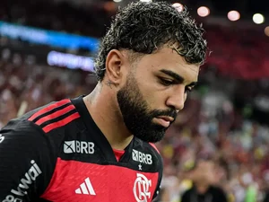 Por decisão da diretoria do Flamengo, Gabigol está fora da partida contra o Atlético-MG