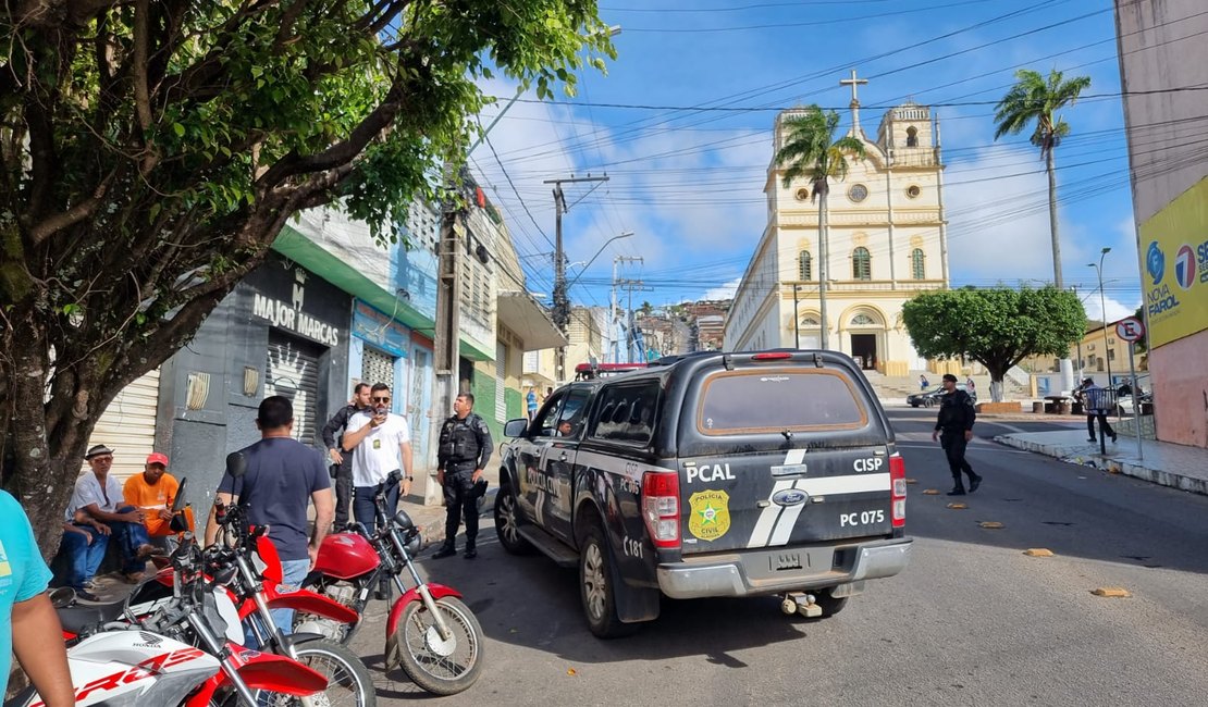 Ação policial prende jovem acusado de vários crimes em Palmeira dos Índios