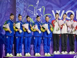 Alagoana Duda Arakaki é destaque em conquista da prata na Copa do Mundo de ginástica rítmica