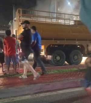 Incêndio atinge loja no comércio do município de São Luís do Quitunde