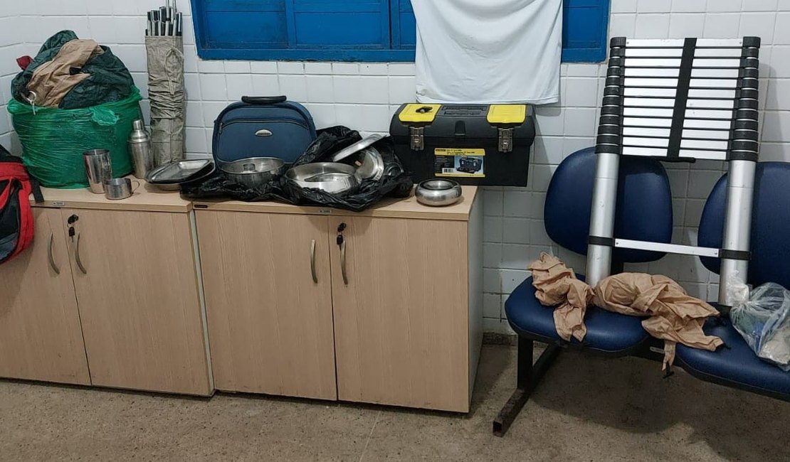 PC/AL detém homem suspeito de furtar residências na Barra de São Miguel