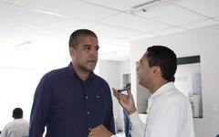 Paulo Lélis concede entrevista sobre a disputa para a presidência da Câmara