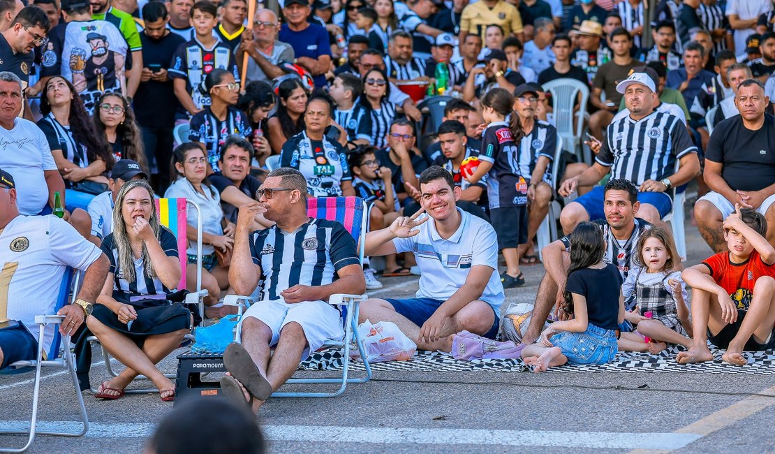 Arapiraca vai torcer pelo ASA no 1º jogo de acesso à Série C no telão ao vivo no Bosque
