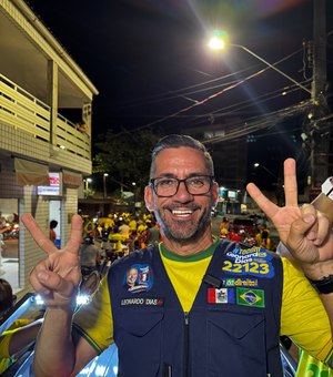 Carreata na Região Norte consolida Flávio Bolsonaro e Leonardo Dias