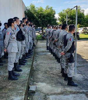 11º Batalhão de Polícia Militar de Penedo recebe novos soldados da PM