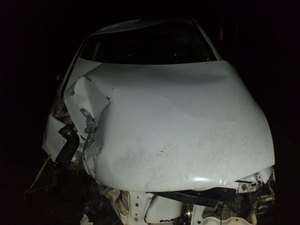 Acidente de trânsito deixa três feridos em São Luís do Quitunde