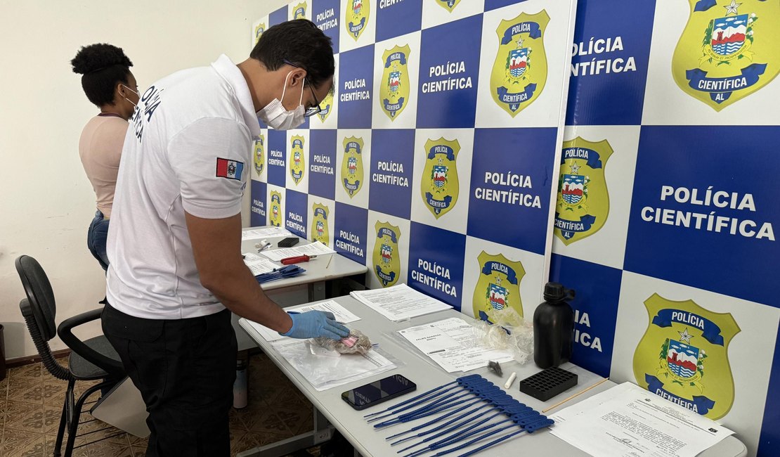 Instituto de Criminalística de Maceió realiza primeiro mutirão de exames balísticos de 2024