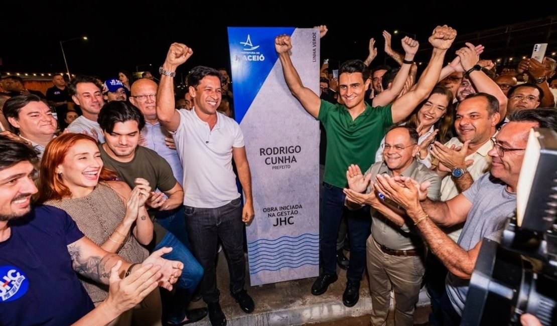Rodrigo Cunha entrega Linha Verde e amplia mobilidade em Maceió