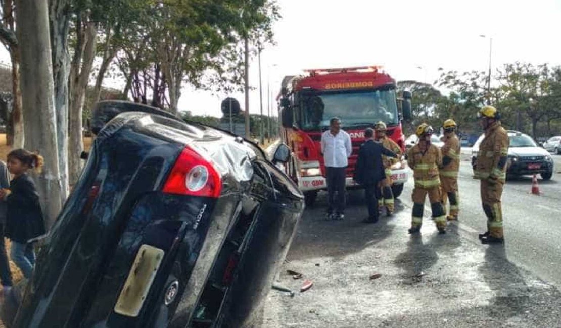 Filho de Michel Temer sofre acidente de carro em Brasília