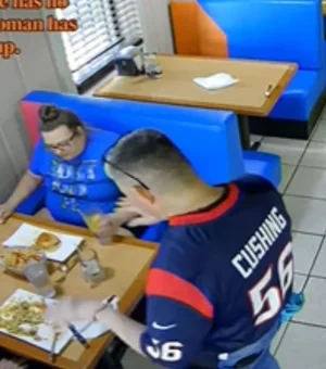 Casal aplica golpe para não pagar conta e restaurante expõe farsa