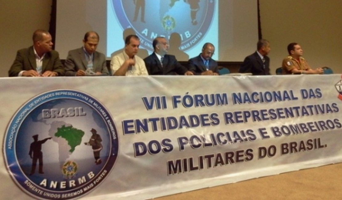 Maceió sedia Fórúm Nacional das Entidades Representativas dos Policiais e Bombeiros Militares