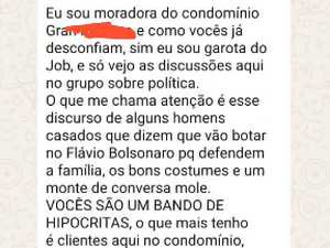 'Garota do job' ameaça expor clientes bolsonaristas em Maceió