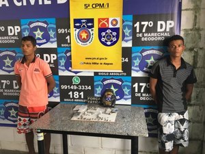Dupla é presa suspeita de tráfico de entorpecentes no Litoral Sul