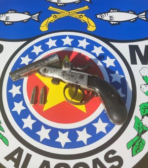 Homem é preso por ameaçar e agredir ex com coronhada em estrada vicinal de Craíbas